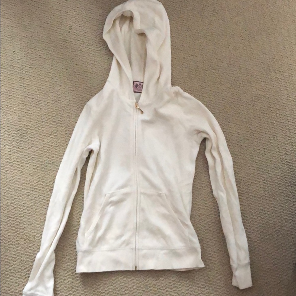 Cream/white juicy couture jacket